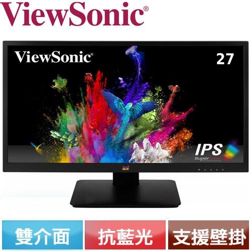 ViewSonic優派 27型  IPS寬螢幕 VA2710-MH